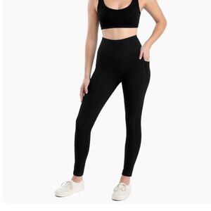 Black High-Waisted Leggings